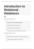 Introduction to Relational Databases Challenge 2.1 (WGU)