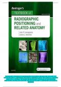 BONTRAGER'S TEXTBOOK OF RADIOGRAPHIC POSITIONING AND RELATED ANATOMY 9TH  EDITION BY JOHN P. LAMPIGNANO AND LESLIE E. KENDRICK LATEST TEST BANK ALL CHAPTERS  COMPLETELY COVERED/ TEST BANK FOR BONTRAGER'S TEXTBOOK OF RADIOGRAPHIC  POSITIONING AND REL