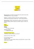 EXS 411 Course Notes2023