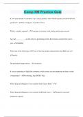 Comp XM Practice Quiz &vert; Questions with 100&percnt; Correct Answers &vert; Latest Update 2024 &vert; Verified
