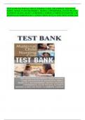 TEST BANK MATERNAL CHILD NURSING CARE, 6TH EDITION, SHANNON PERRY, MARILYN HOCKENBERRY, DEITRA LOWDERMILK, DAVID WILSON, KATHRYN ALDEN, MARY CATHERINE CASHION (COMPLETE CHAPTER 1-49) ||DOWNLOAD IMMEDIATELY AFTER CHECK OUT|| A+ SOLUTION GUIDE 2023
