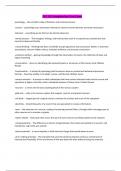 PSY 101 Straighterline Final Exam