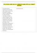 ATLS STUDY CARDS 2023 &lpar;A&plus; COMPLETE GUIDE&rpar; WITH ALL CORRECT ANSWERS