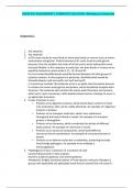 CHEM 301 ASSIGNMENT 1 COMPLETE SOLUTION  (Athabasca University)