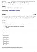 MATH302 Week 6 Knowledge Check Homework Practice Questions