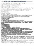 NCCHC CCHP EXAM QUESTION AND ANSWER