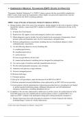 Summary  EMERGENCY MEDICAL TECHNICIAN (EMT) SCOPE OF PRACTICE (Complete Notes)