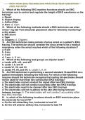 NHA NOW EKG TECHNICIAN PRACTICE TEST QUESTION AND ANSWER