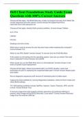 Dell Client Foundations Study Guide Exam Questions with 100&percnt; Correct Answers