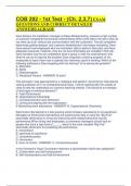 COB 202 - 1st Test - &lpar;Ch&period; 2&comma;3&comma;7&rpar; EXAM  QUESTIONS AND CORRECT DETAILED  ANSWERS&vert;AGRADE