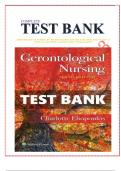 GERONTOLOGICAL NURSING 10TH EDITION ELIOPOULOS TEST BANK INCLUSIVE OF UNIT 1-5 WITH ALL CHAPTERS 1-36 WITH USEFUL EXPLANATIONS