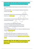 NURSING MISC784 SIE FINRA Exam Questions and Answers 100&percnt;Correct&sol;Verified Latest Update 2023&sol;2024