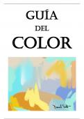 Guía del Color en Español - Estilo Amazon para encuadernar a doble cara