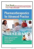 Test Bank-Pharmacotherapeutics for Advanced Practice-A Practical Approach 5th Edition Arcangelo, Peterson,Wilbur & Kang(2022), All Chapters 1-56 ISBN-13 978-1975160593