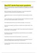 Real PCT davita PACKAGE 