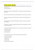 final exam davita