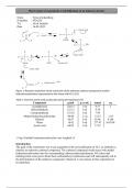 Organic chemistry practical report 2 Identification of an unknown ketone
