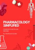 Pharmacology Simplified - Cardiovascular Drugs by MedMasterGuides