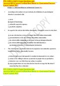 PSY 2200 1-4 KEY Exam Questions and Answers100&percnt;Correct&sol;Verified Best Rated A&plus; Guaranteed Success Latest Update 2023