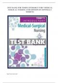 Test Bank for Timbys Introductory Medical Surgical Nursing 13th Edition by Donnelly Moreno.