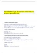  Servsafe Manager 2020 Exam questions and answers well illustrated.
