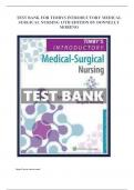 Test Bank for Timbys Introductory Medical Surgical Nursing 13th Edition by Donnelly Moreno&period;