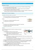 samenvatting H1, H2  en H3 LAS FISH: basic and appropriate biology of fish and zebrafish