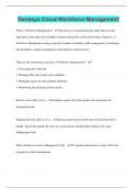 Genesys Cloud Workforce Management &vert; Questions with 100&percnt; Correct Answers &vert; Latest Update 2024 &vert; Verified