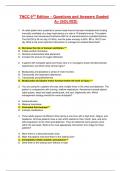 TNCC 9TH Edition &ndash; Questions and Answers Graded A&plus; &lpar;SOLVED&rpar; 
