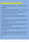 Contractors License General B Trade Practice Exam 2 Questions and Answers &lpar;2023&sol;2024&rpar; &lpar;Verified Answers&rpar;
