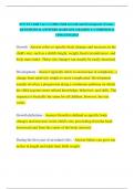 DCF FL Child Care &lpar;CGDR&rpar; Child Growth and Development &lpar;Exam&rpar; &vert; QUESTIONS & ANSWERS &vert;ALREADY GRADED A&plus;&vert; VERIFIED & UPDATED&vert; 2024