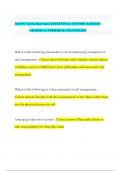 Real PCT davita final exam &vert; QUESTIONS & ANSWERS &vert;ALREADY GRADED A&plus;&vert; VERIFIED & UPDATED&vert; 2024