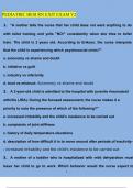 Hesi Pediatric (PEDS) REAL Exit Exam Version  2 (V2) Questions and Answers (2023/2024) (Verified Answers)