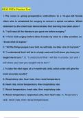 PEDIATRICS HESI Practice Test &lpar;2023&sol;2024&rpar; Questions and Answers &lpar;Verified Answers&rpar;