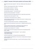 English 2 semester 2 final exam questions and answers 2023&period;