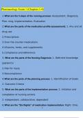 Nurs 251 Pharmacology Module Exam 1 (Chapters 1-4) portage learning/ABCnursing/Geneva College Questions and Answer
