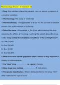 Nurs 251 Pharmacology Exam 1 (Chapters 1-6) Questions and Answers (2024/2025) (Verified Answers)