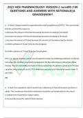 2023 &sol; 2024 RN HESI EXIT EXAM VERSION 2 &lpar;V2&rpar; ALL 160 QUESTIONS AND ANSWERS AS INCLUDED LATEST UPDATE GRADED A&plus; GUARANTEED PASS A &plus;