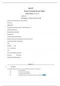 NR 327 Exam 2 Content Review Sheet