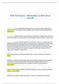 EDF 6223 Exam 1 ASR module 1-4 2023 solved correctly