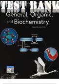 TEST BANK for Introduction to General, Organic and Biochemistry, 12th Edition, by Bettelheim, Brown, Campbell &Torres. 