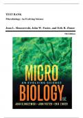 Test Bank - Microbiology-An Evolving Science, 5th Edition (Slonczewski, 2021), Chapter 1-28 | All Chapters