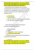 PSYCH 2301 Exam Questions and Answers BEST EXAM SOLUTION Rated A&plus; Guaranteed Success Latest Update 2022&sol;2023 DOWNLOAD A&plus;