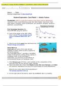 Coral Reef 1 Gizmo WITH CORRECT ANSWER LATEST 2024 UPDATED