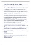 EPA 608&colon; Type III Correct 100&percnt;