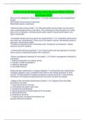 CAIA Level II Questions And Answers With Verified Solutions 2023