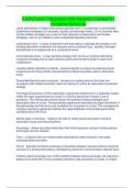 CAIA Level 1 Questions And Answers &vert; Graded A&plus; Complete Solutions