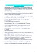 CDFM - Review For All Modules &vert; Questions And Answers &vert; Latest Tests Graded A&plus;
