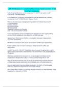 CDFM Module 3 Complete Questions And Answers With Verified Solutions
