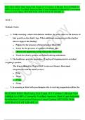 2023&sol;2024 HESI Med Surg Exit Exam &lpar;V1 Version 1&rpar; Brand New &lpar;160Q&As&rpar; 100&percnt; Correctly Verified Answers Best Exam Solution Satisfaction Guaranteed Success Latest Update 2023&sol;2024 With ASSURANCE OF GRADE A&plus; 